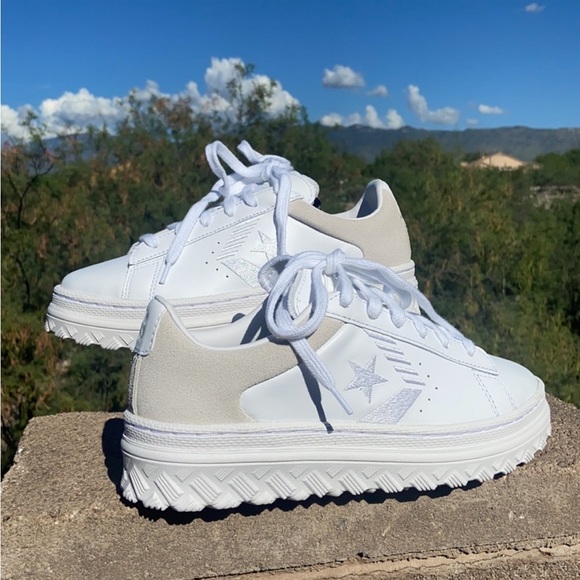 New Platform Pro Leather x2 OX ⭐️ One Star ⭐️ Converse Sneakers - Picture 13 of 16